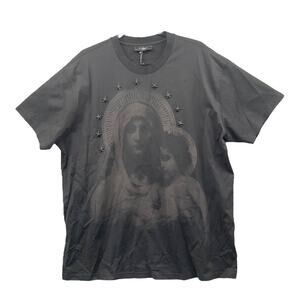 Givenchy X Riccardo Tisci Madonna Start studs jet black T-Shirts NWT Size Large